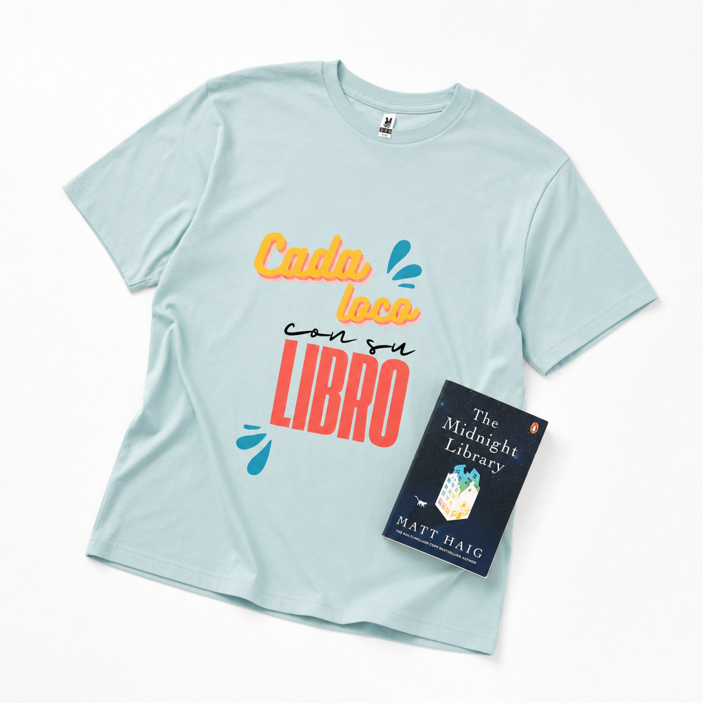 Camiseta Cada loco con su libro
